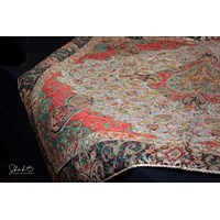  رومیزی ترمه ۶ رنگ مربع 