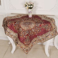  رومیزی ترنج یک در یک حاشیه دار 