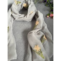  شال گلدوزی طرح روژان 